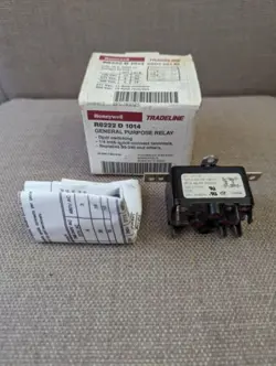 NEW HONEYWELL TRADELINE R8222 D 1014 GENERAL PURPOSE SWITCHING RELAY - COIL 24V