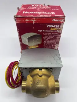 NEW HONEYWELL 5000 SERIES V8043 5012 HIGH PERFORMANCE ZONE VALVE 3/4
