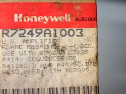 HONEYWELL R7249A1003 2-4 SECOND RESPONSE PLUG IN UV AMPLIFIER NEW