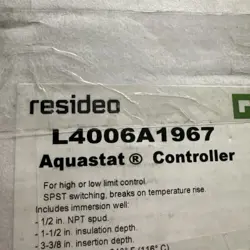 HONEYWELL / RESIDEO L4006A1967  AQUASTAT CONTROLLER