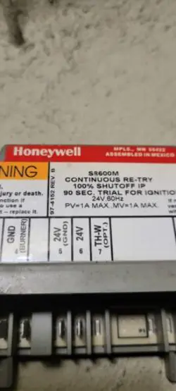 USED HONEYWELL S8600M 97-4152 REV. B FREE SHIPPING