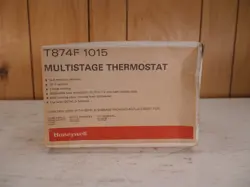 NEW HONEYWELL T874F1015 MULTISTAGE THERMOSTAT 24 V CONTROL