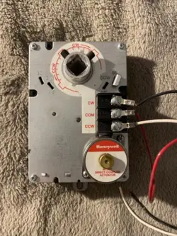 HONEYWELL ML6161B 2009 DAMPER ACTUATOR