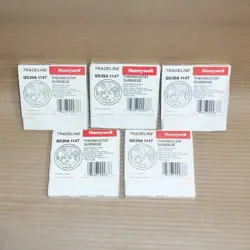 NEW LOT OF 5 HONEYWELL Q539A1147 THERMOSTAT SUBBASE WHITE HVAC CONTROL SWITCH