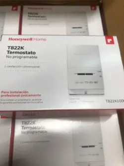NEW HONEYWELL T822K1000 NON PROGRAMMABLE THERMOSTAT T822K