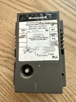 HONEYWELL S86E IGNITION MODULE INTERMITTENT PILOT NATURAL GAS ONLY 25V