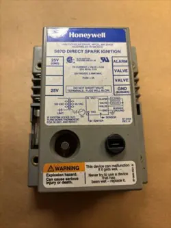 HONEYWELL S87D DIRECT SPARK IGNITION MODULE CONTROL S87D1087 25V
