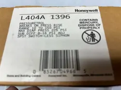 HONEYWELL L404A1396 PRESSURETROL