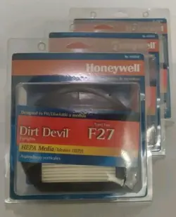 3PK HONEYWELL H12014 REPLACEMENT FILTER FOR DIRT DEVIL F27 HEPA NIB
