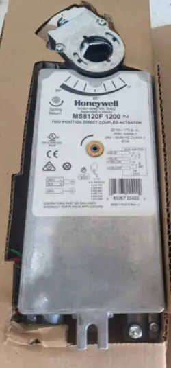 HONEYWELL MS8120F 1200 TWO POSITION DIRECT COUPLED ACTUATOR USIP