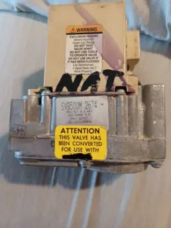 GAS VALVE SV9500