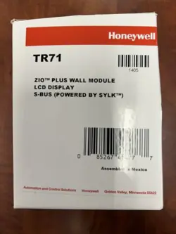 HONEYWELL TR71 ZIO WALL MODULE THERMOSTAT  NEW