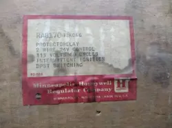 OEM HONEYWELL STACK RELAY PROTECTORELAY RA817C N O S