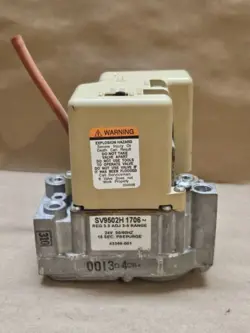 GAS VALVE CONVERTED