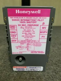 HONEYWELL S860C1000 DIRECT SPARK IGNITION CONTROL MODULE