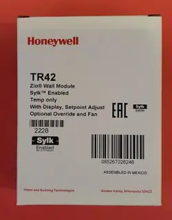 HONEYWELL TR42 ZIO WALL MODULE NEW IN ORIGINAL PACKAGE!