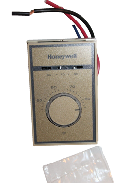 HONEYWELL T651A 3018 MEDIUM DUTY LINE VOLTAGE HEAT-COOL THERMOSTAT - NO PLATE