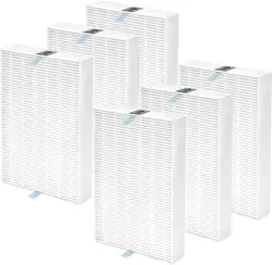 6X HEPA R FILTERS FOR HONEYWELL FILTER SERIES HPA090,HPA100,HPA200,HPA250,HPA300