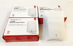 4 PACK OF HONEYWELL WIRELESS INDOOR SENSOR REDLINK RED LINK - C7189R1004 READ