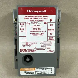 HONEYWELL S86H 1006 SPARK IGNITION MODULE INTERMITTENT PILOT 100% SHUTOFF  (L444