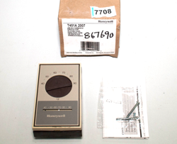 HONEYWELL T451A2007 LINE VOLT THERMOSTAT 40-90F