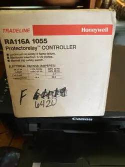 INTERMITTENT IGNITION RA116