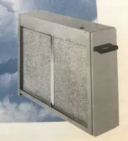 CA1400 ELECTRONIC AIR CLEANER FILTER 16X25 ADAMS CLEANAIRE DUCT MOUNTED