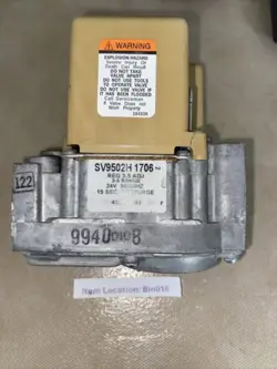 V9502H 1706 SV9502H1706 - HONEYWELL FURNACE GAS VALVE
