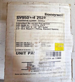 NEW OEM HONEWELL SMART VALVE SYSTEM CONTROL SV9501M 2528