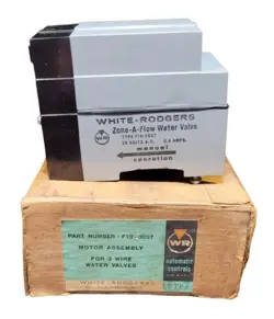 WHITE RODGERS F19-0097 25V 0.4A ZONE A FLOW WATER VALVE 0.4A