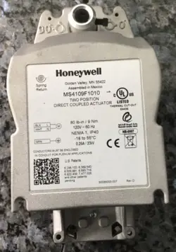 ACTUATOR HONEYWELL MS4109F 1010