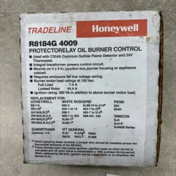 HONEYWELL R8184G4009 PROTECTORELAY OIL BURNER CONTROL