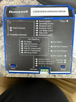 HONEYWELL S7830A1005 EXPANDED ANNUNCIATOR TESTED WORKING CONDITION