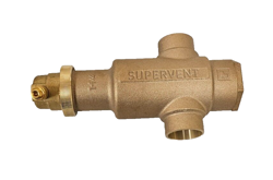 HONEYWELL / RESIDEO PV125S 1-1/4 IN. SWEAT HYDRONIC AIR VENT BRASS