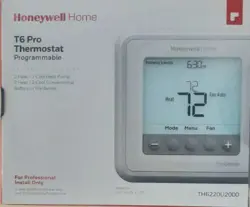 HONEYWELL TH6220U2000 PROGRAMMABLE HEAT/COOL THERMOSTAT