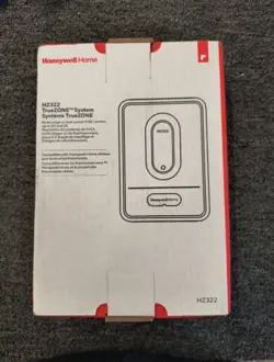 HONEYWELL TRUEZONE HZ322 3 ZONE CONTROL PANEL, BRAND NEW G2
