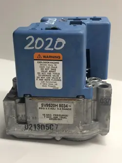 HONEYWELL FURNACE SMART GAS VALVE SV9520H 8034 45390-001