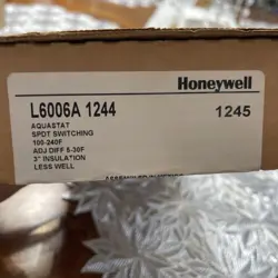 HONEYWELL L6006A 1244 AQUASTAT CONTROLLER