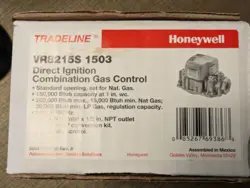 TRADELINE HONEYWELL VR8215S1503 24V DIRECT IGNITION GAS VALVE NEW
