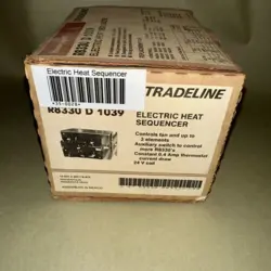 HONEYWELL R8330D1039 ELECTRIC HEAT SEQUENCER TRADELINE CONTROLLER NOS