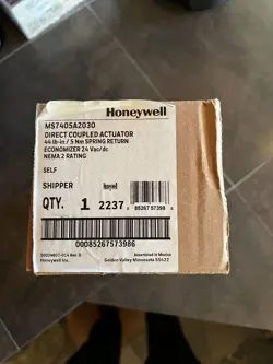 HONEYWELL MS7405A2030 DIRECT COUPLED ACTUATOR - SPRING RETURN