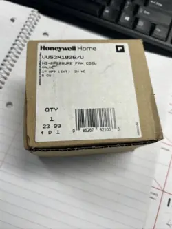 VU53N1026/U HONEYWELL TWO-WAY HI-PRESSURE FAN COIL VALVE