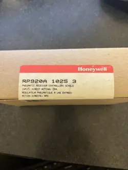 HONEYWELL RP920A-1025-3 PNEUMATIC RECEIVER CONTROLLER, DIRECT-ACTING