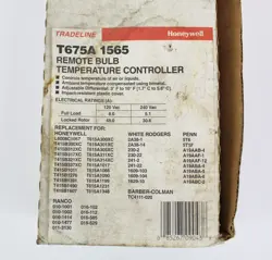 HONEYWELL T675A-1565 REMOTE BULB TEMPERATURE CONTROLLER, NOS