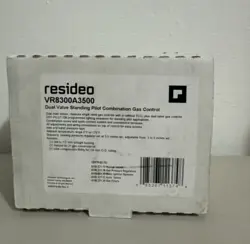 RESIDEO  VR8300A3500 DUAL VALVE STANDING PILOT COMBINATION NATURAL  GAS CONTROL