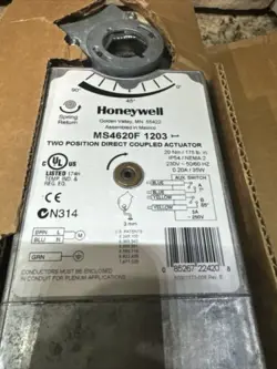 HONEYWELL MS8120F 1203 TWO POSITION DIRECT COUPLED ACTUATOR 230V 35W