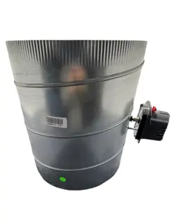 HONEYWELL AUTOMATIC TRUEZONE DAMPER ROUND 14” ARD14TZ 24V NORMALLY OPEN