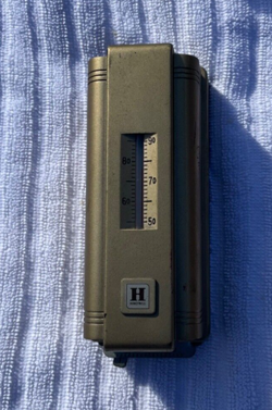 VINTAGE ART DECO HONEYWELL COMFORT WALL MOUNT THERMOSTAT