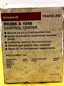 HONEYWELL TRADELINE R8285 A 1048, CONTROL CENTER FAN CONTROLLER