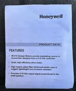 HONEYWELL M7215A1008